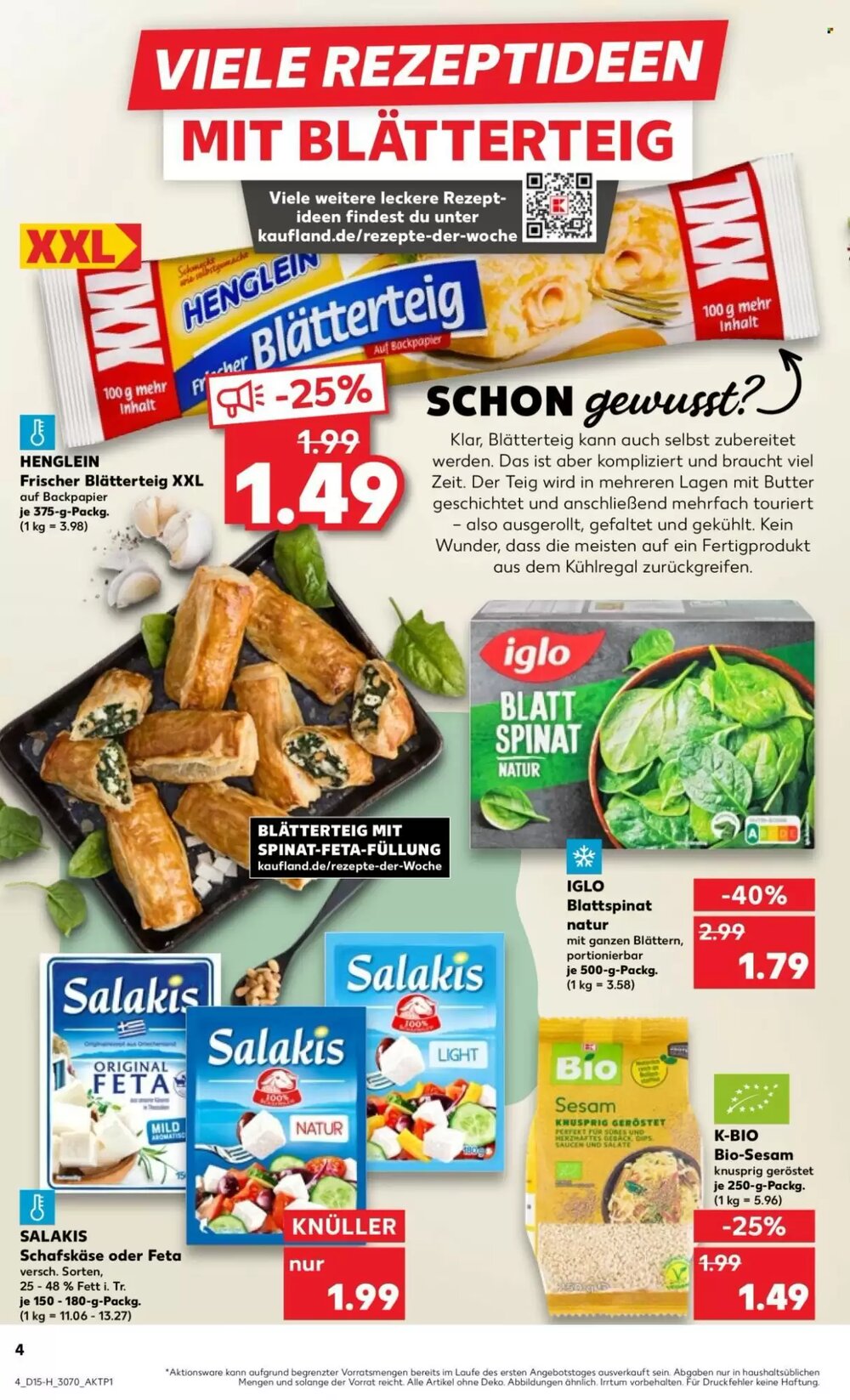 Kaufland Prospekt (ab 09.04.2026) zum Blättern - Seite 4