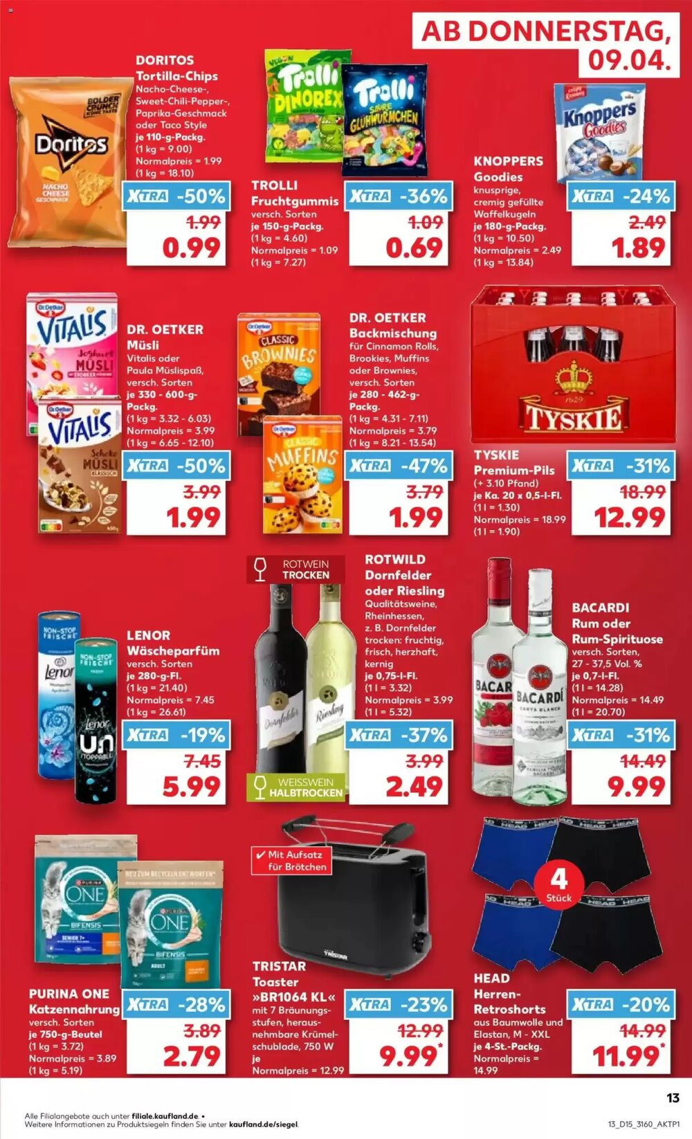 Kaufland Prospekt (ab 09.04.2026) zum Blättern - Seite 13