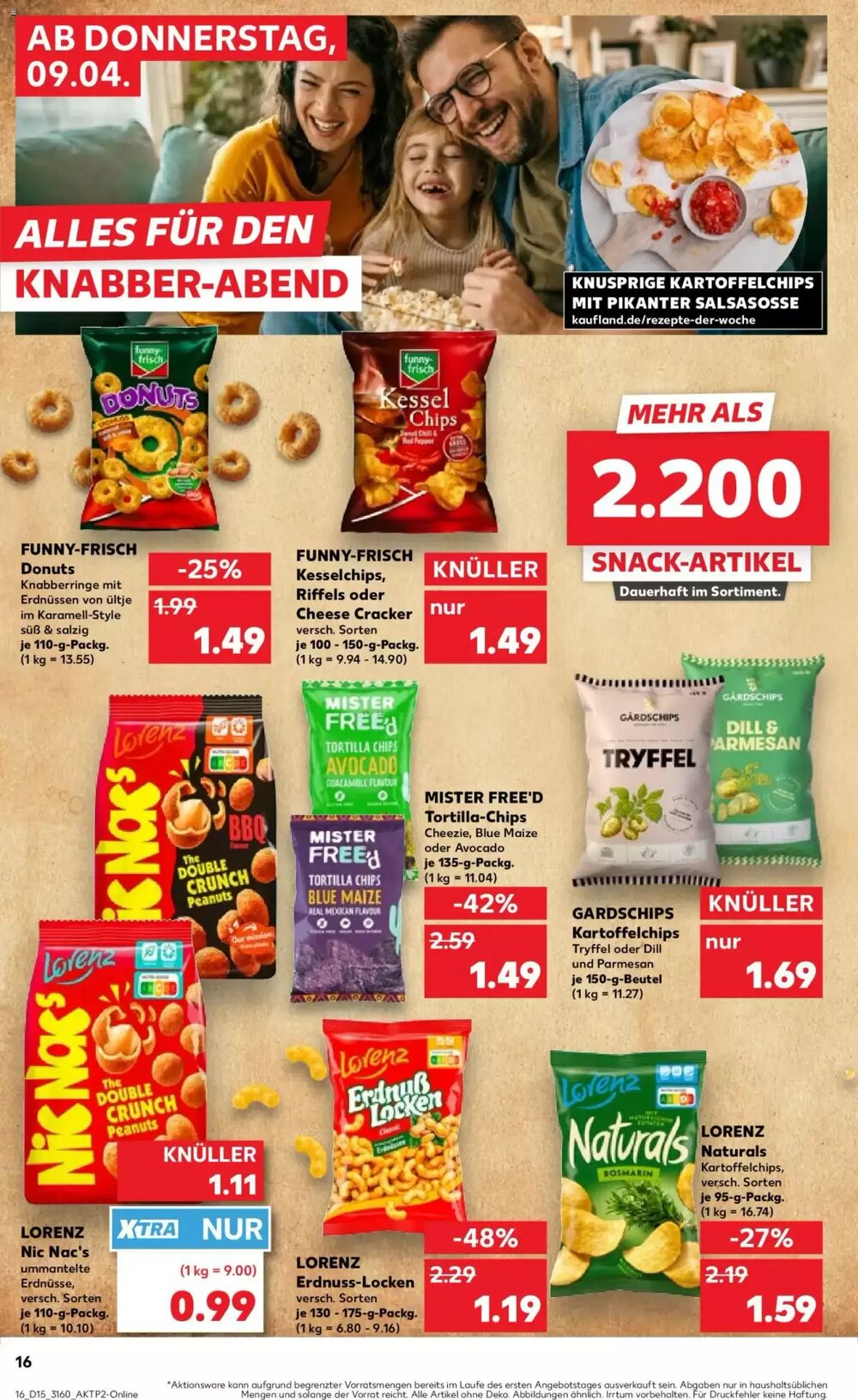 Kaufland Prospekt (ab 09.04.2026) zum Blättern - Seite 16
