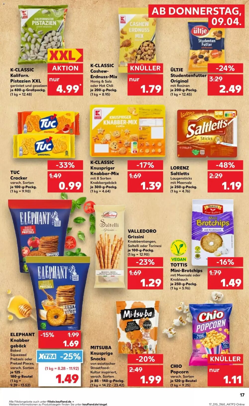 Kaufland Prospekt (ab 09.04.2026) zum Blättern - Seite 17