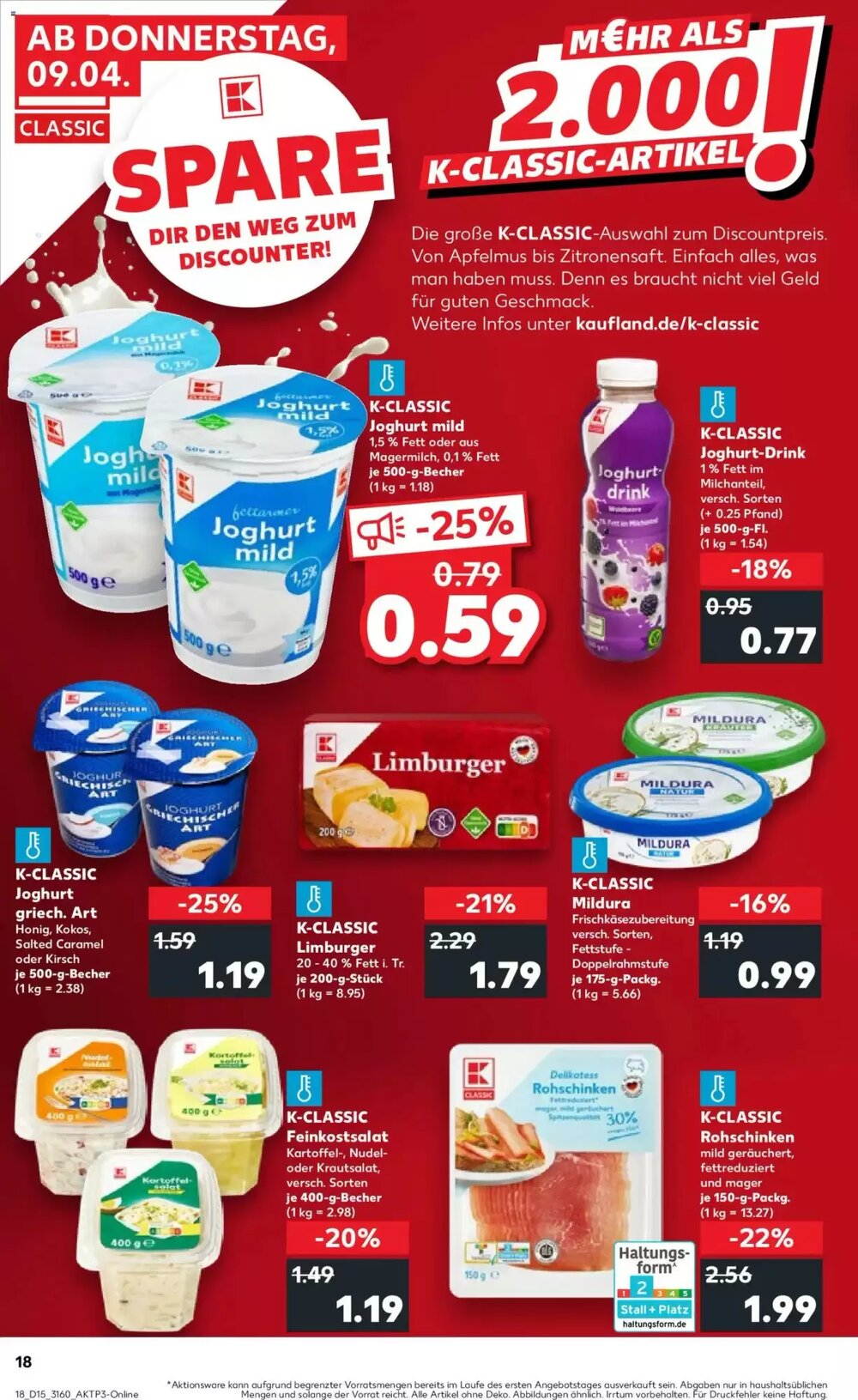 Kaufland Prospekt (ab 09.04.2026) zum Blättern - Seite 18