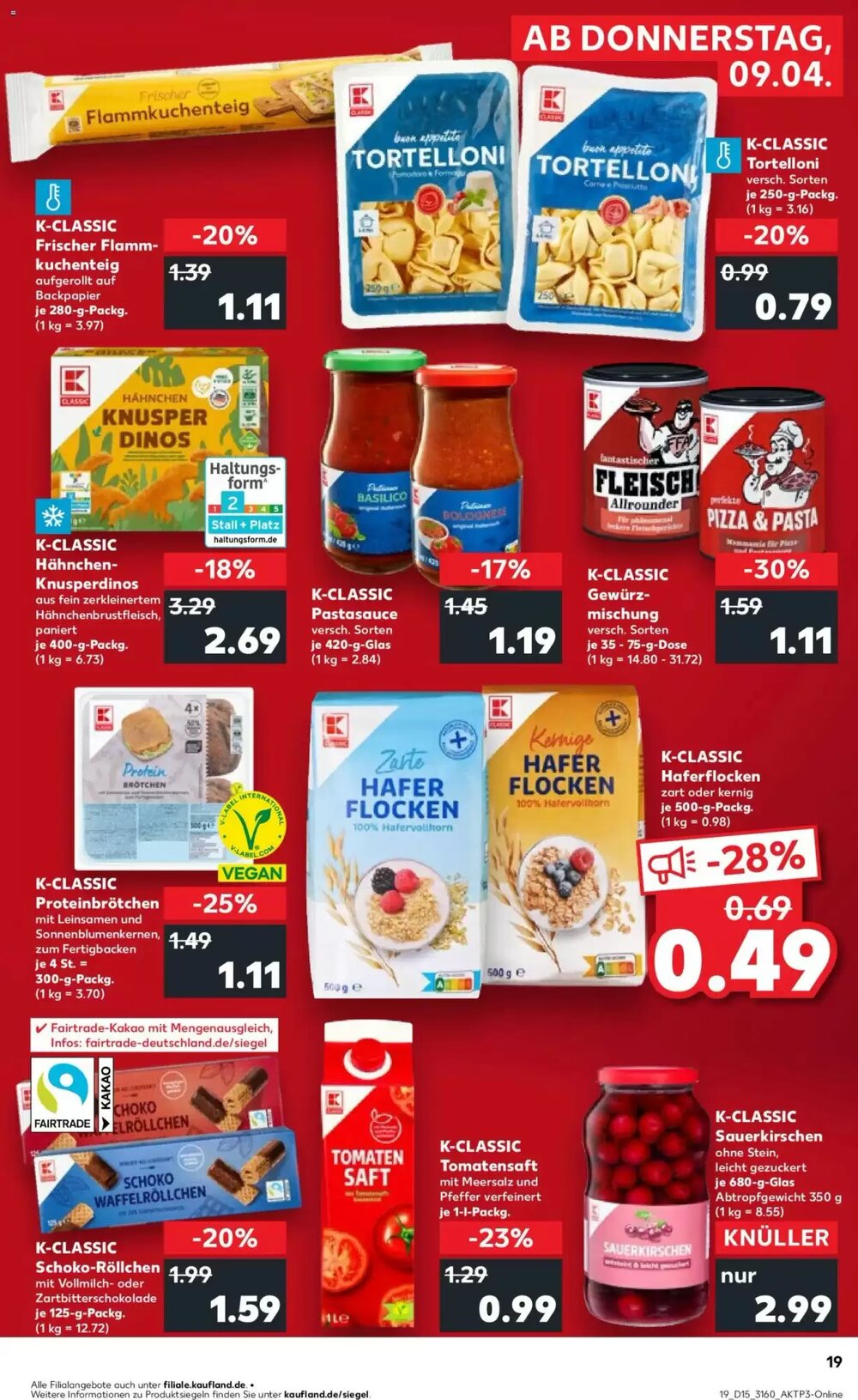 Kaufland Prospekt (ab 09.04.2026) zum Blättern - Seite 19