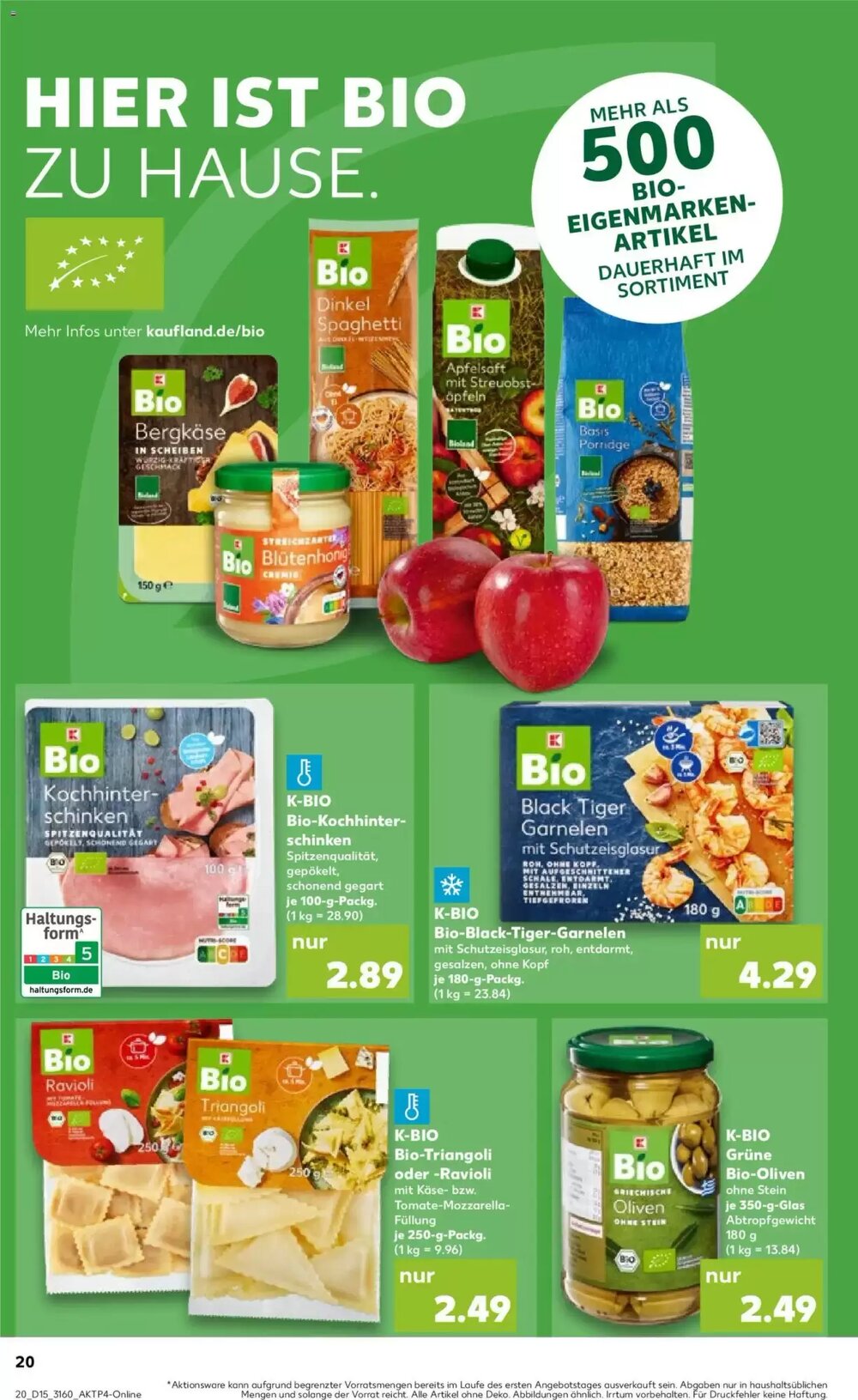 Kaufland Prospekt (ab 09.04.2026) zum Blättern - Seite 20