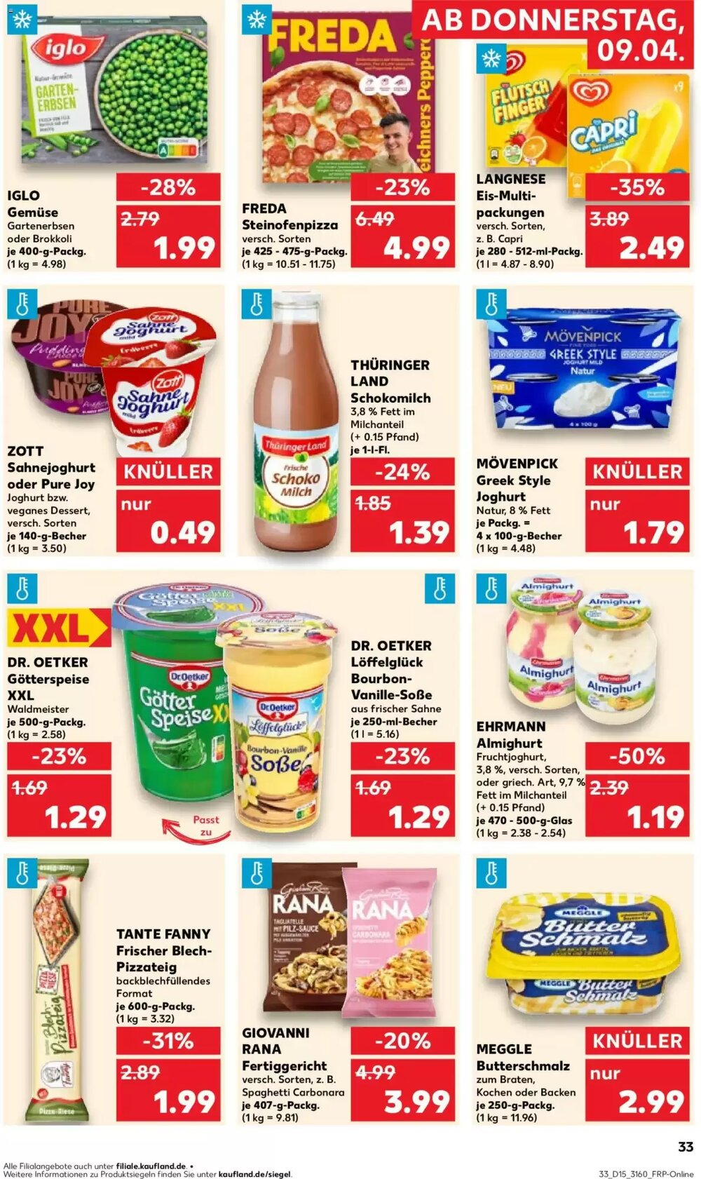 Kaufland Prospekt (ab 09.04.2026) zum Blättern - Seite 33
