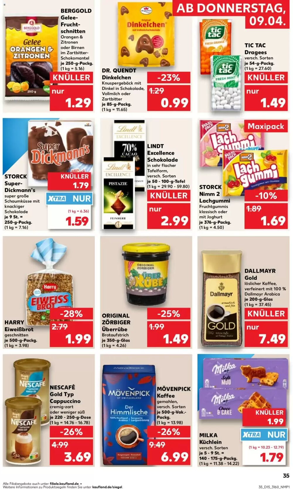 Kaufland Prospekt (ab 09.04.2026) zum Blättern - Seite 35