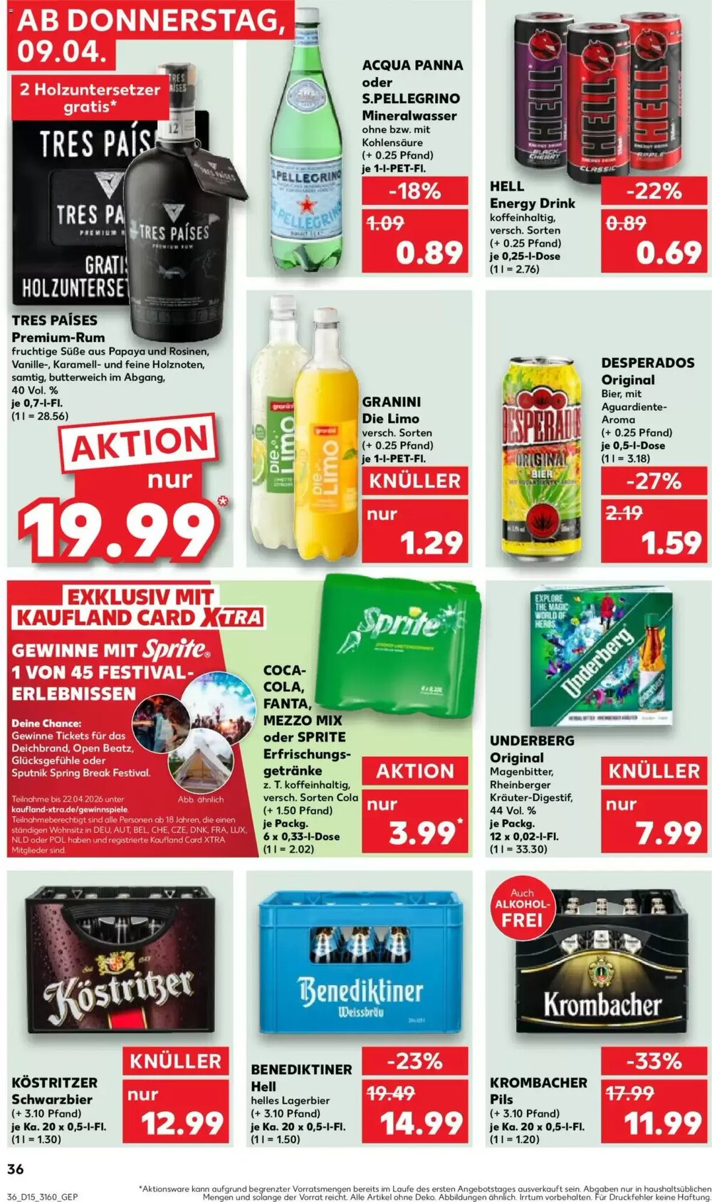Kaufland Prospekt (ab 09.04.2026) zum Blättern - Seite 36