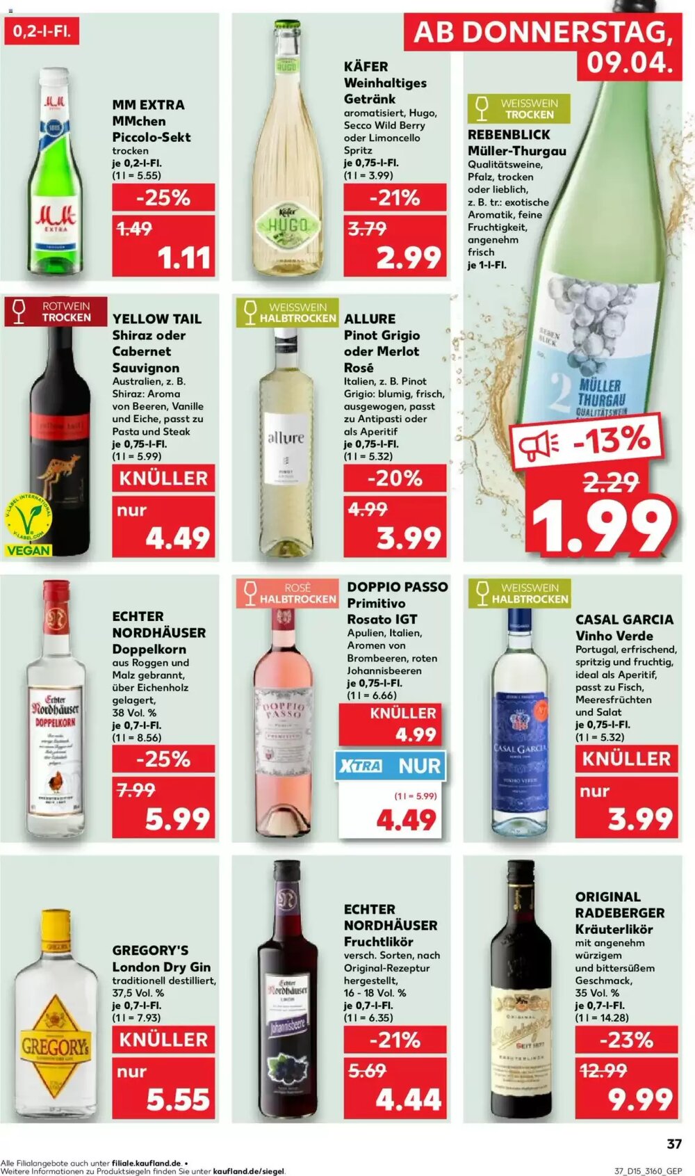 Kaufland Prospekt (ab 09.04.2026) zum Blättern - Seite 37