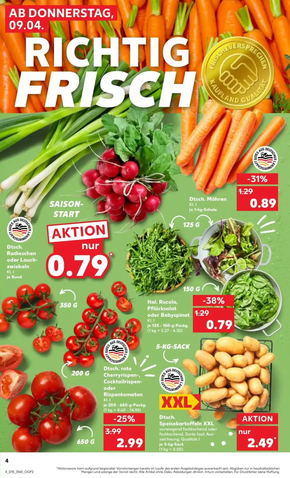 Kaufland Prospekt (ab 09.04.2026) zum Blättern - Seite 4