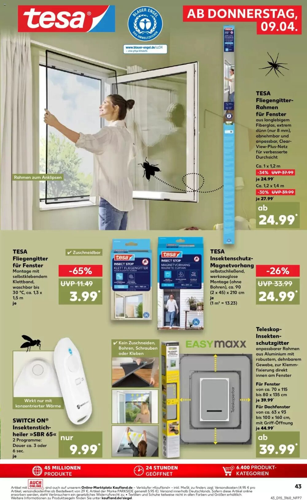 Kaufland Prospekt (ab 09.04.2026) zum Blättern - Seite 43