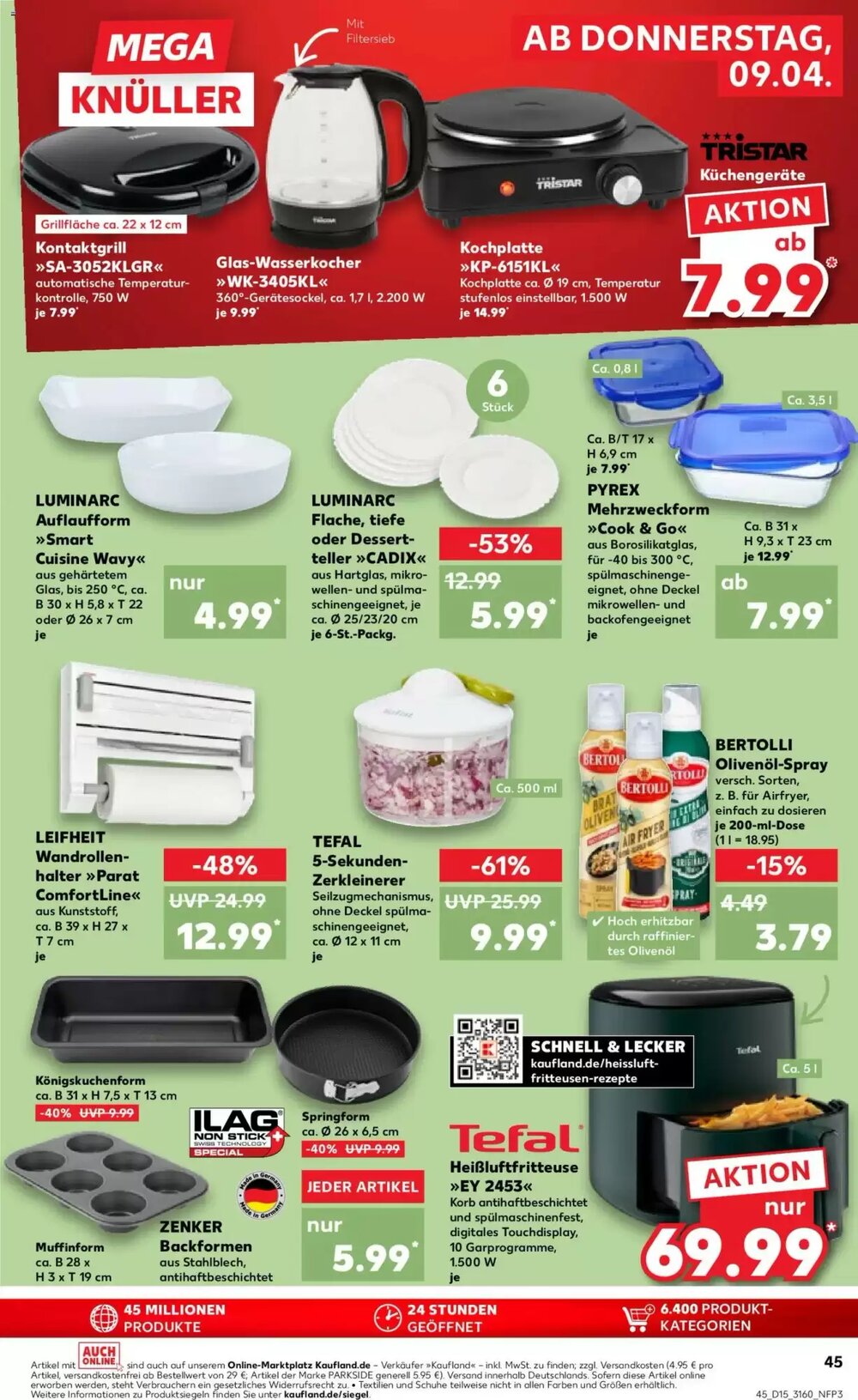 Kaufland Prospekt (ab 09.04.2026) zum Blättern - Seite 45