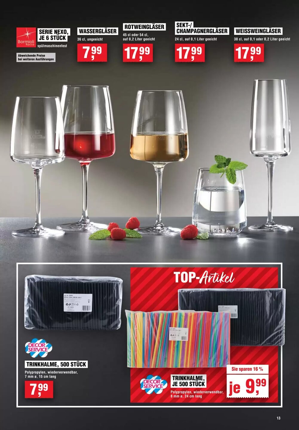 EDEKA Foodservice Prospekt (ab 09.04.2026) zum Blättern - Seite 13