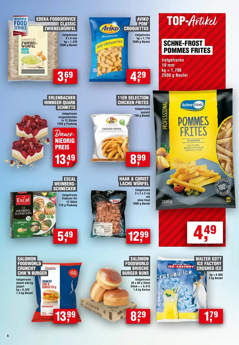 EDEKA Foodservice Prospekt (ab 09.04.2026) zum Blättern - Seite 6