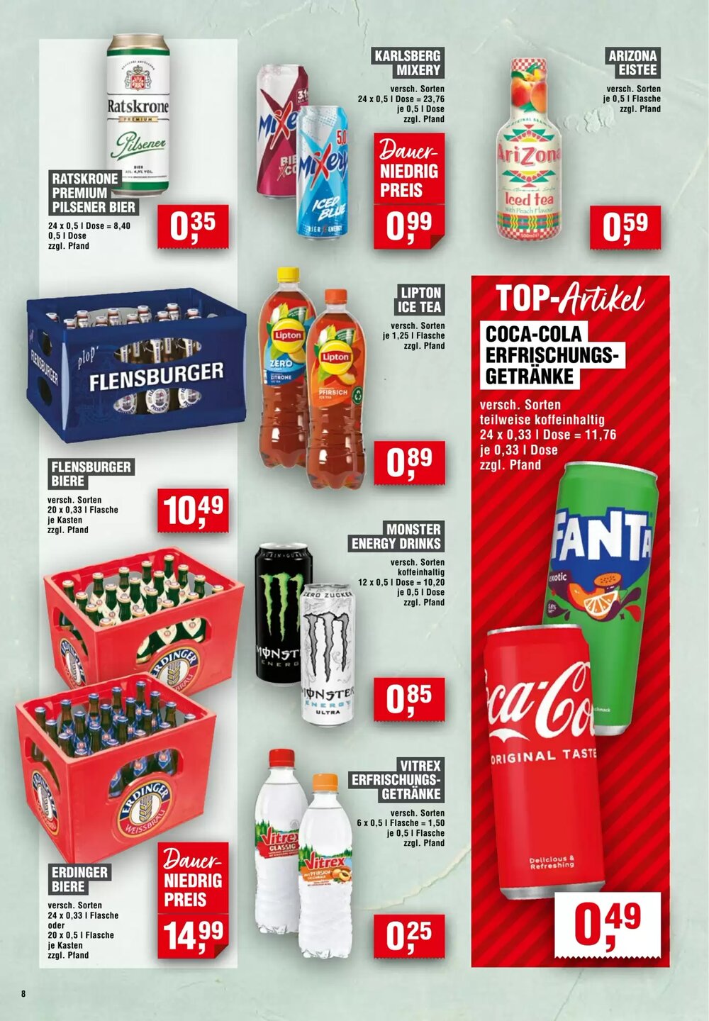 EDEKA Foodservice Prospekt (ab 09.04.2026) zum Blättern - Seite 8