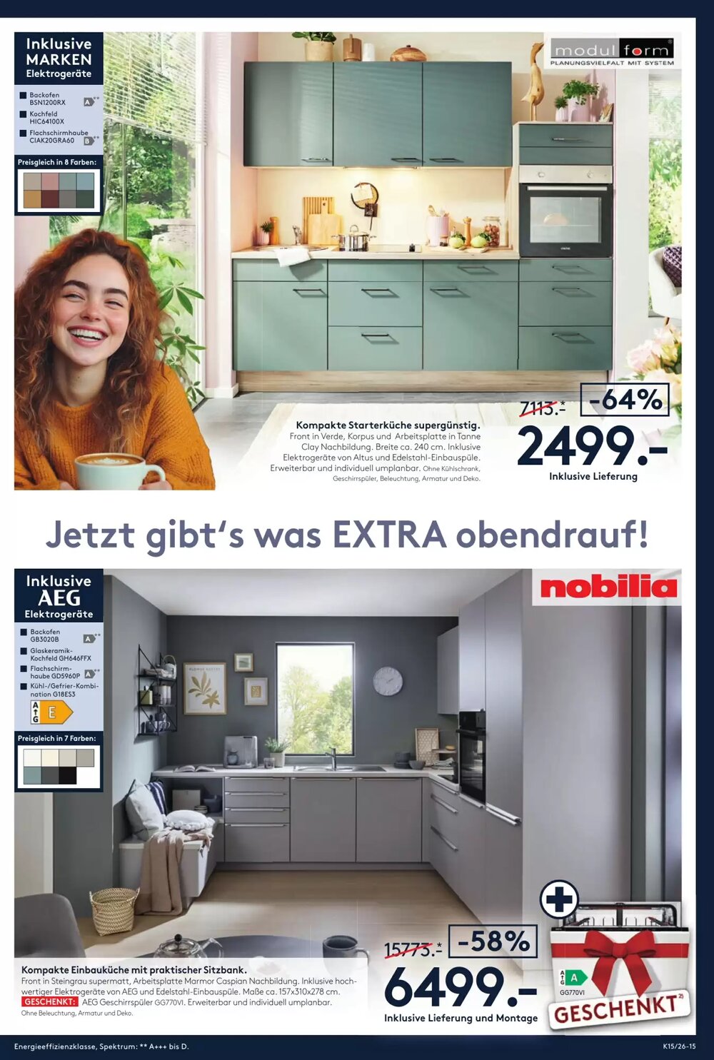 Möbel Rieger Prospekt (ab 09.04.2026) zum Blättern - Seite 16