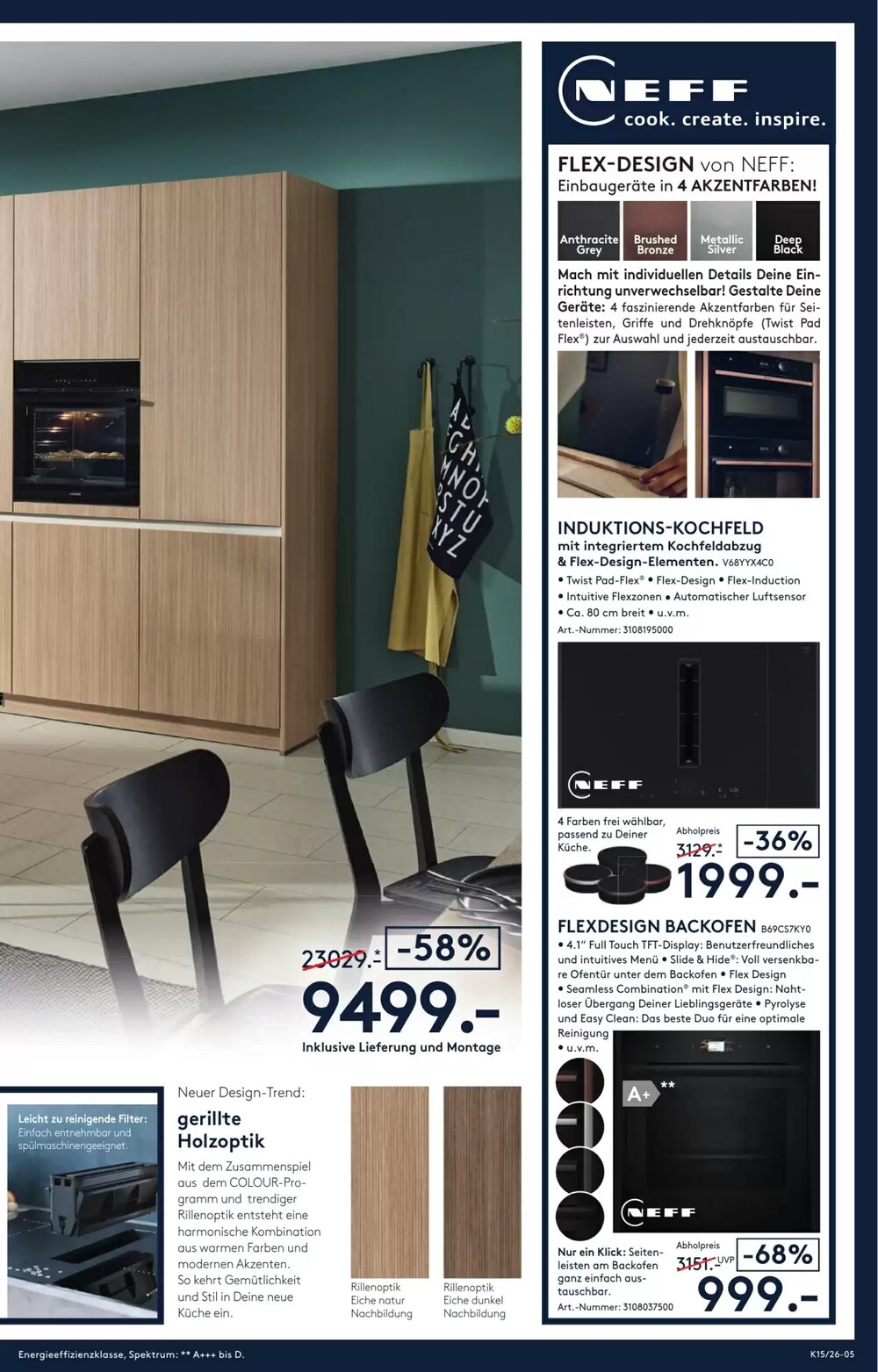 Möbel Rieger Prospekt (ab 09.04.2026) zum Blättern - Seite 5