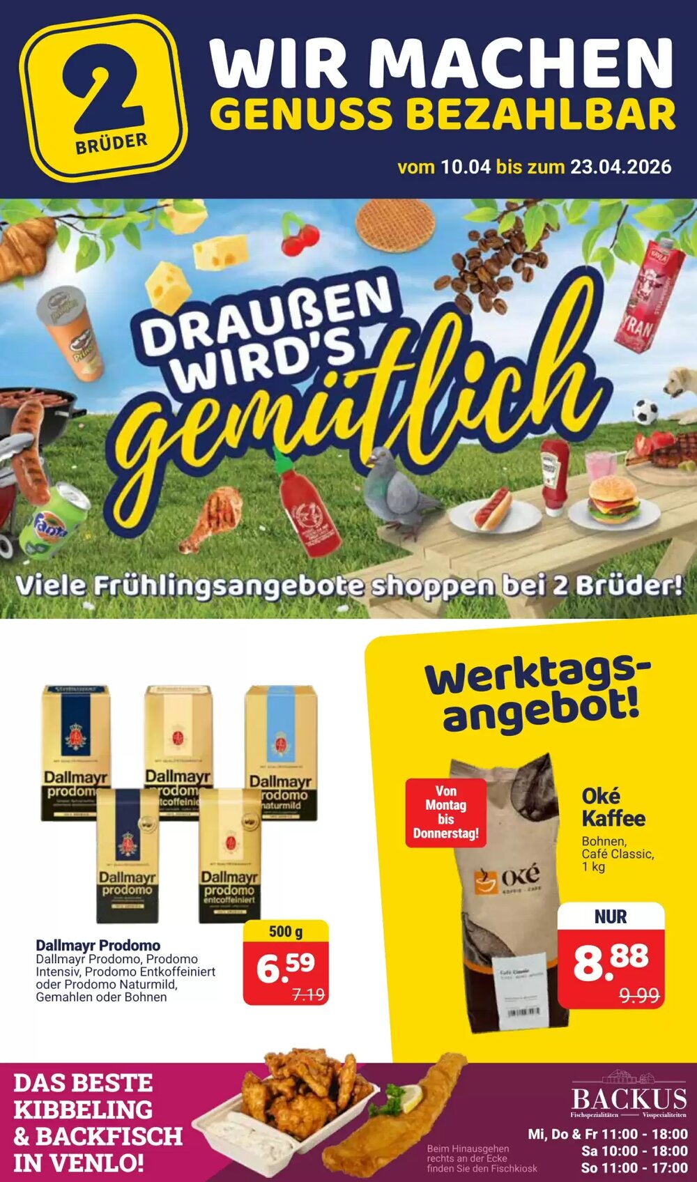 2Brüder Prospekt (ab 10.04.2026) zum Blättern - Seite 1