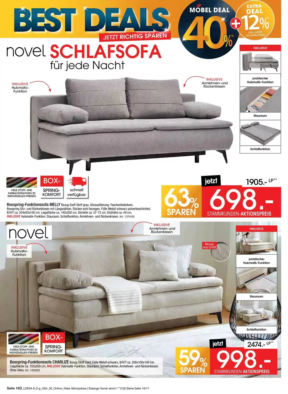 Zurbrüggen Prospekt (ab 10.04.2026) zum Blättern - Seite 38