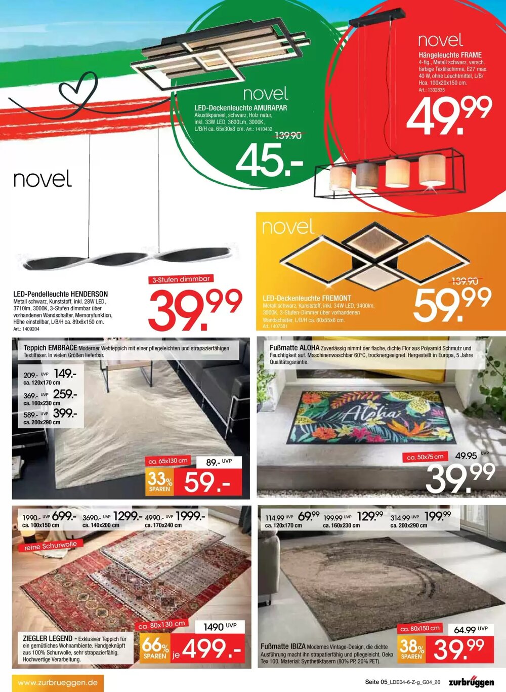 Zurbrüggen Prospekt (ab 10.04.2026) zum Blättern - Seite 5