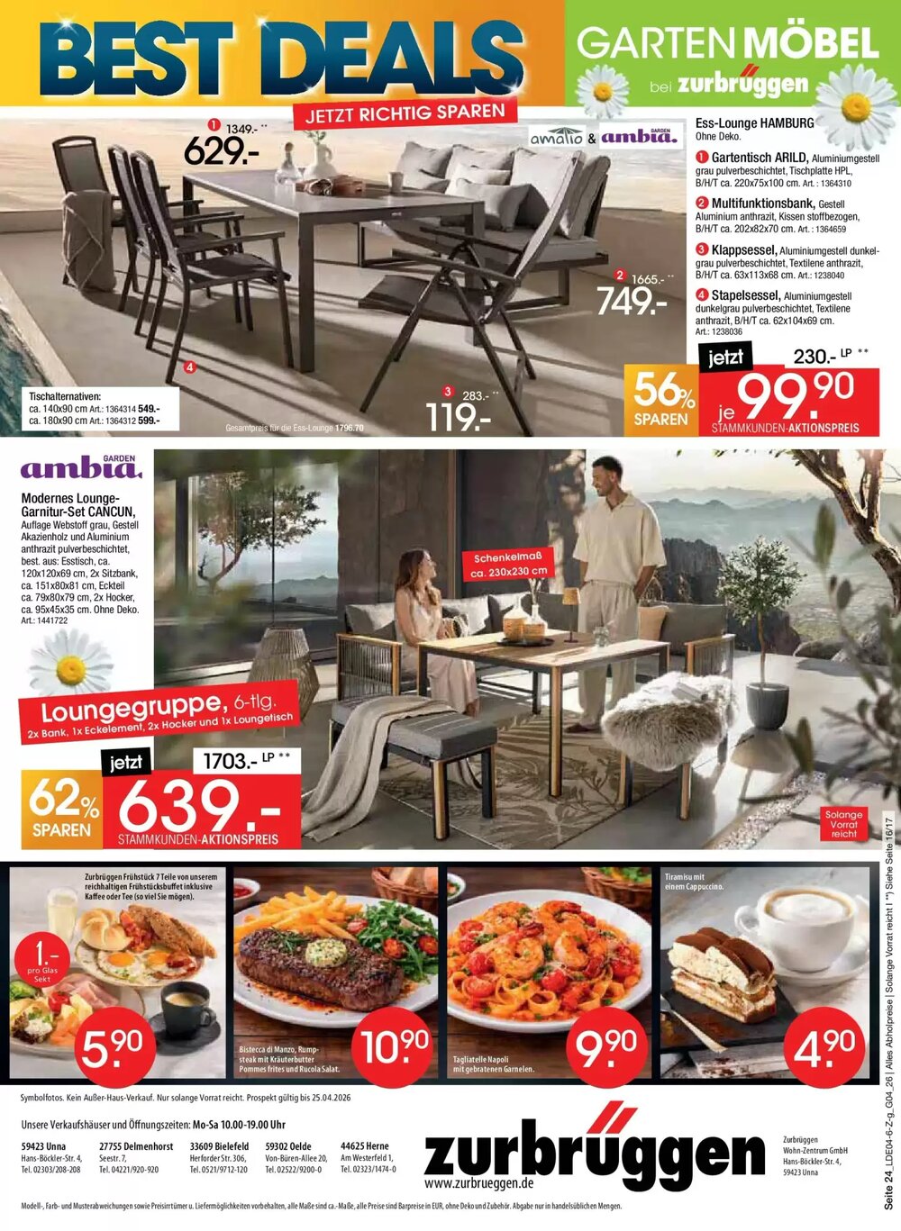Zurbrüggen Prospekt (ab 10.04.2026) zum Blättern - Seite 50