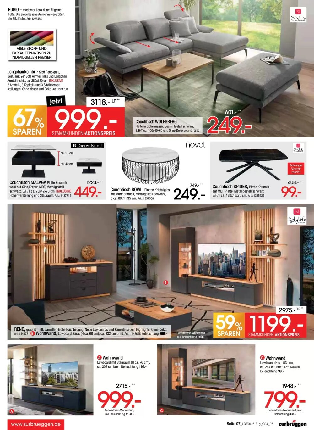 Zurbrüggen Prospekt (ab 10.04.2026) zum Blättern - Seite 7