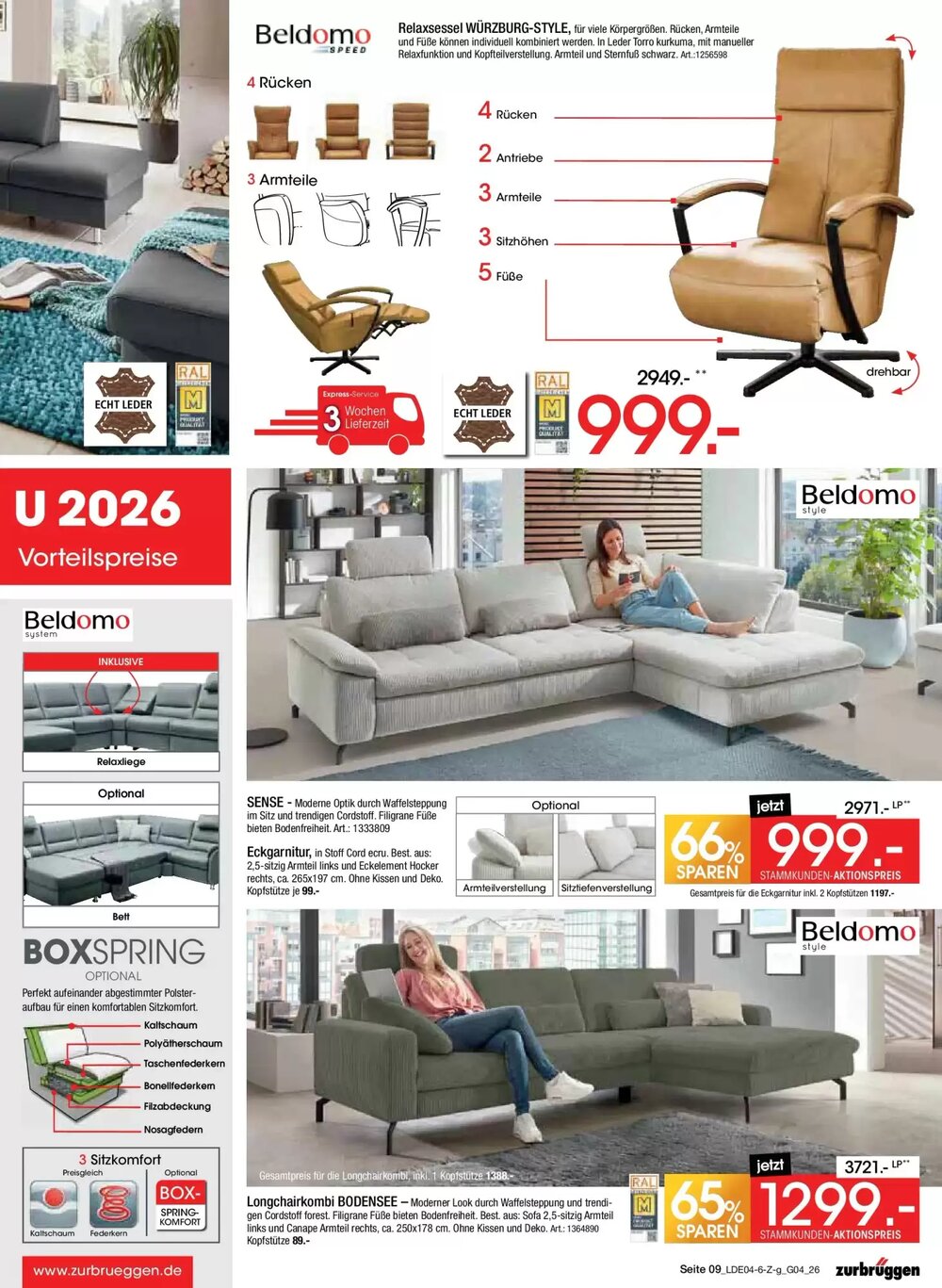 Zurbrüggen Prospekt (ab 10.04.2026) zum Blättern - Seite 9