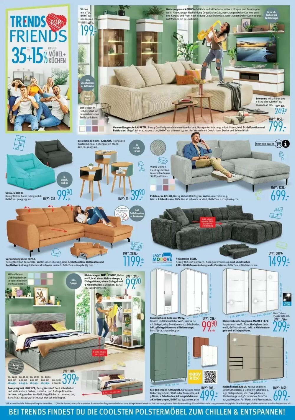 Trends Möbel Prospekt (ab 10.04.2026) zum Blättern - Seite 2