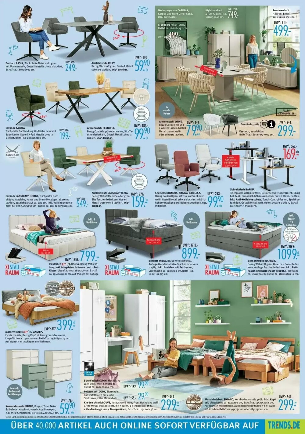 Trends Möbel Prospekt (ab 10.04.2026) zum Blättern - Seite 3