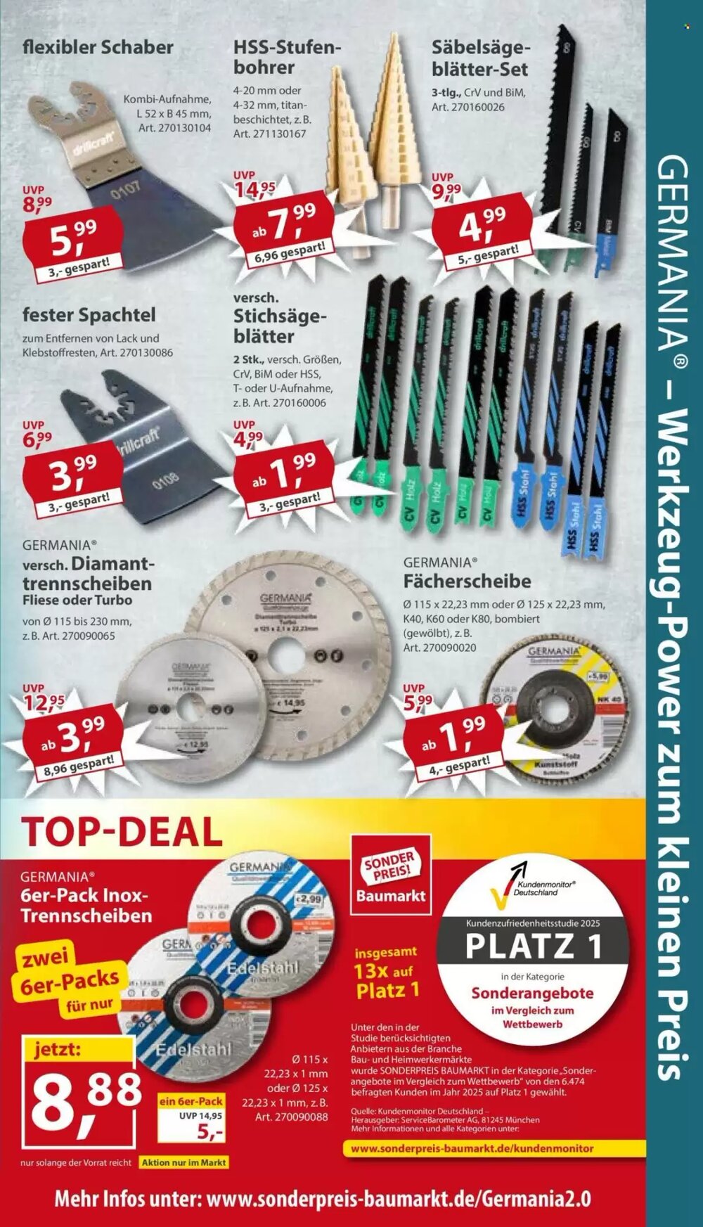 Sonderpreis Baumarkt Prospekt (ab 11.04.2026) zum Blättern - Seite 11