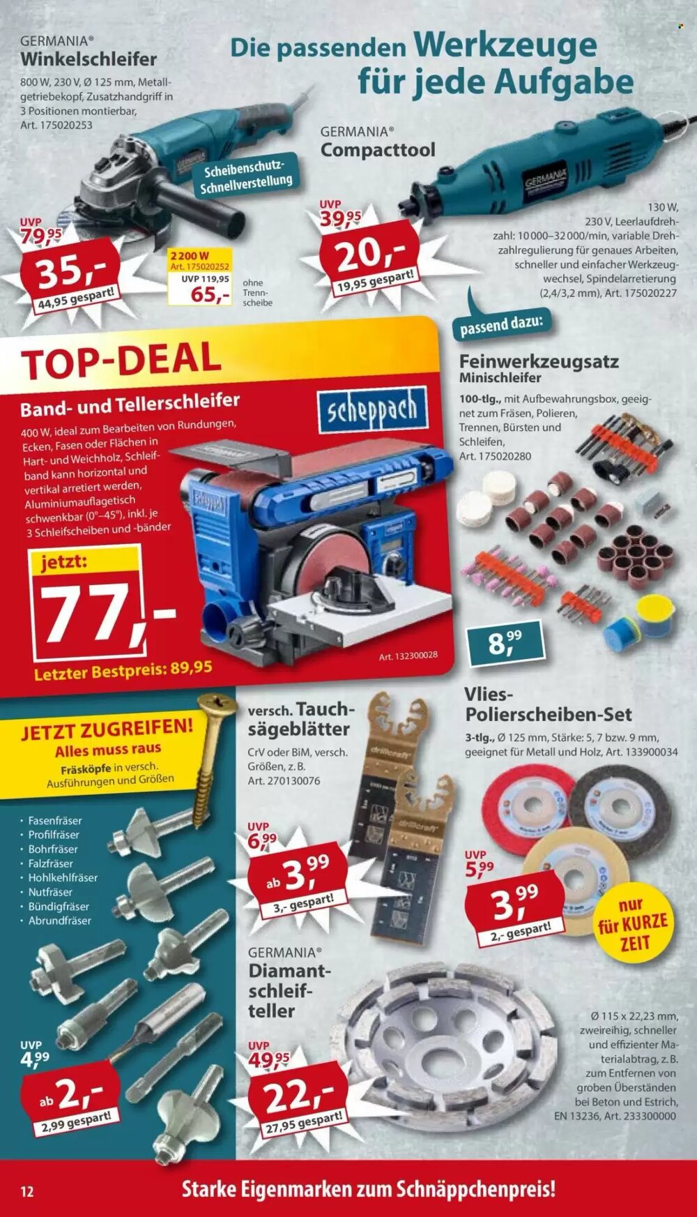 Sonderpreis Baumarkt Prospekt (ab 11.04.2026) zum Blättern - Seite 12