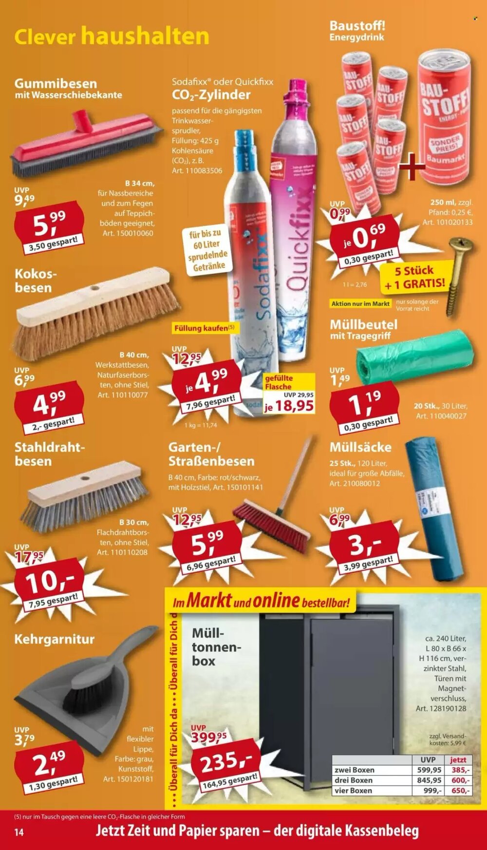 Sonderpreis Baumarkt Prospekt (ab 11.04.2026) zum Blättern - Seite 14