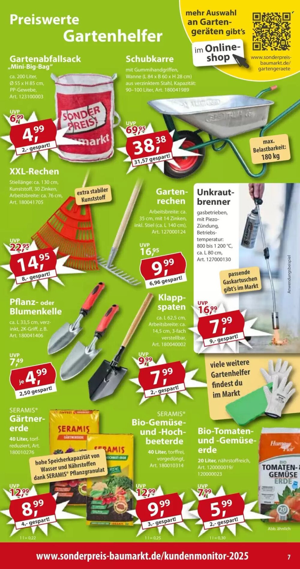 Sonderpreis Baumarkt Prospekt (ab 11.04.2026) zum Blättern - Seite 7