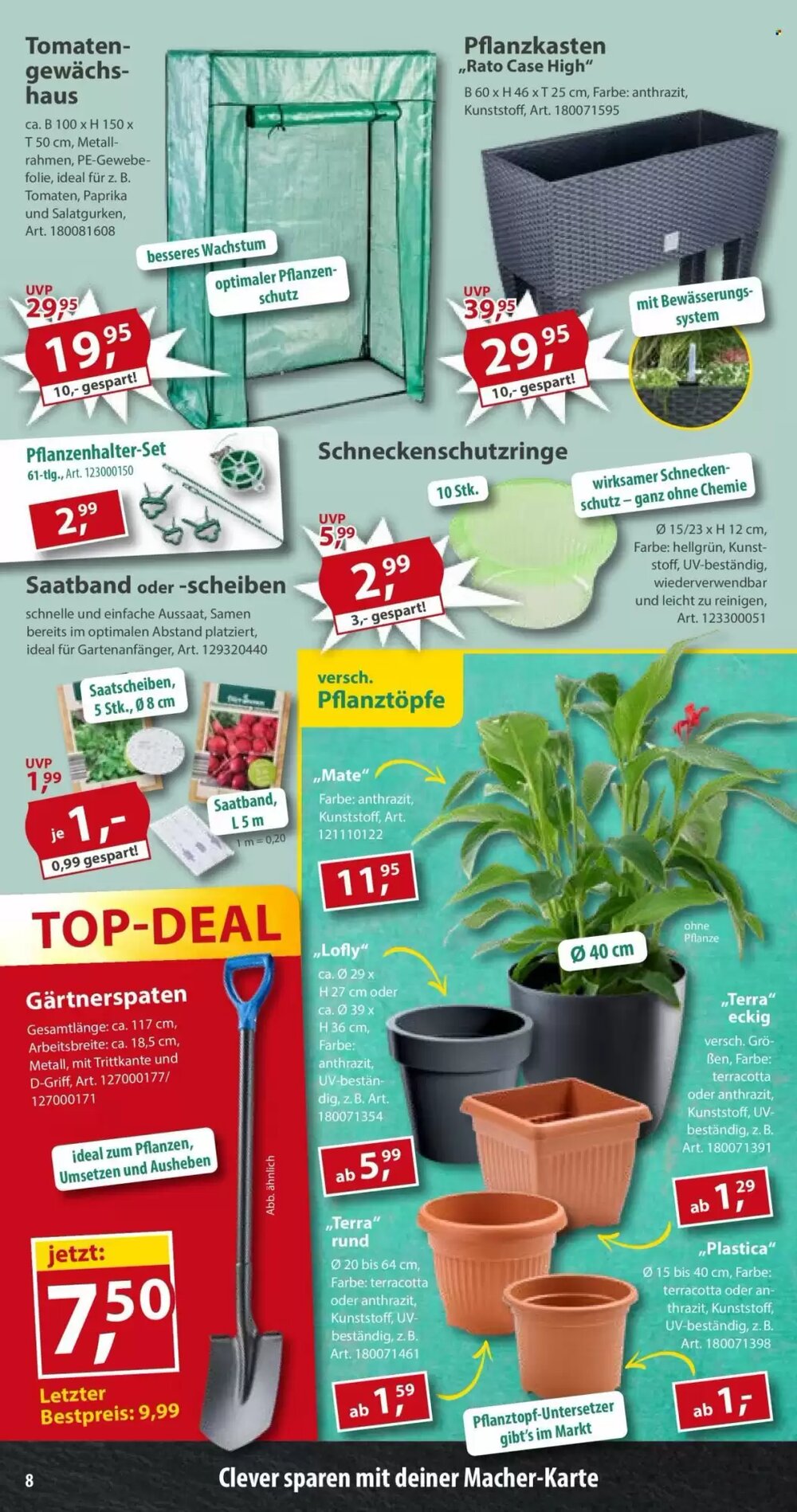 Sonderpreis Baumarkt Prospekt (ab 11.04.2026) zum Blättern - Seite 8