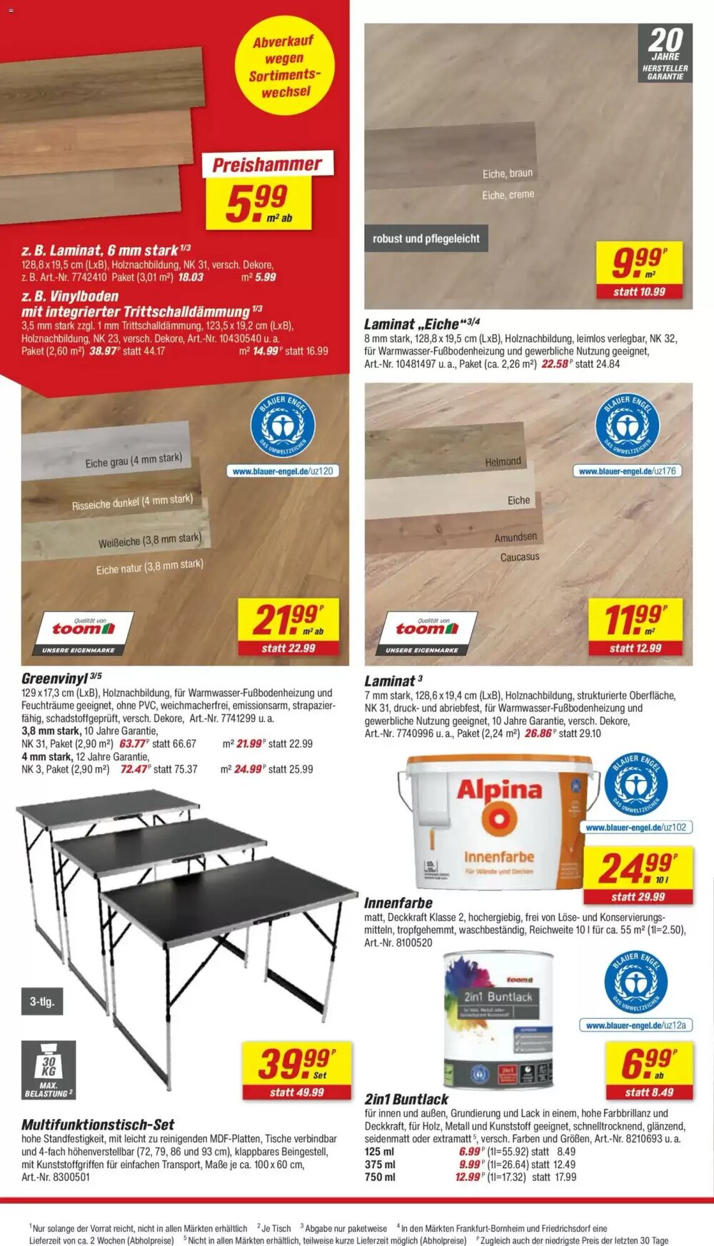 toom Baumarkt Prospekt (ab 11.04.2026) zum Blättern - Seite 18