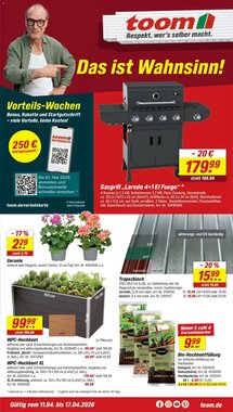 toom Baumarkt Prospekt (ab 11.04.2026) zum Blättern