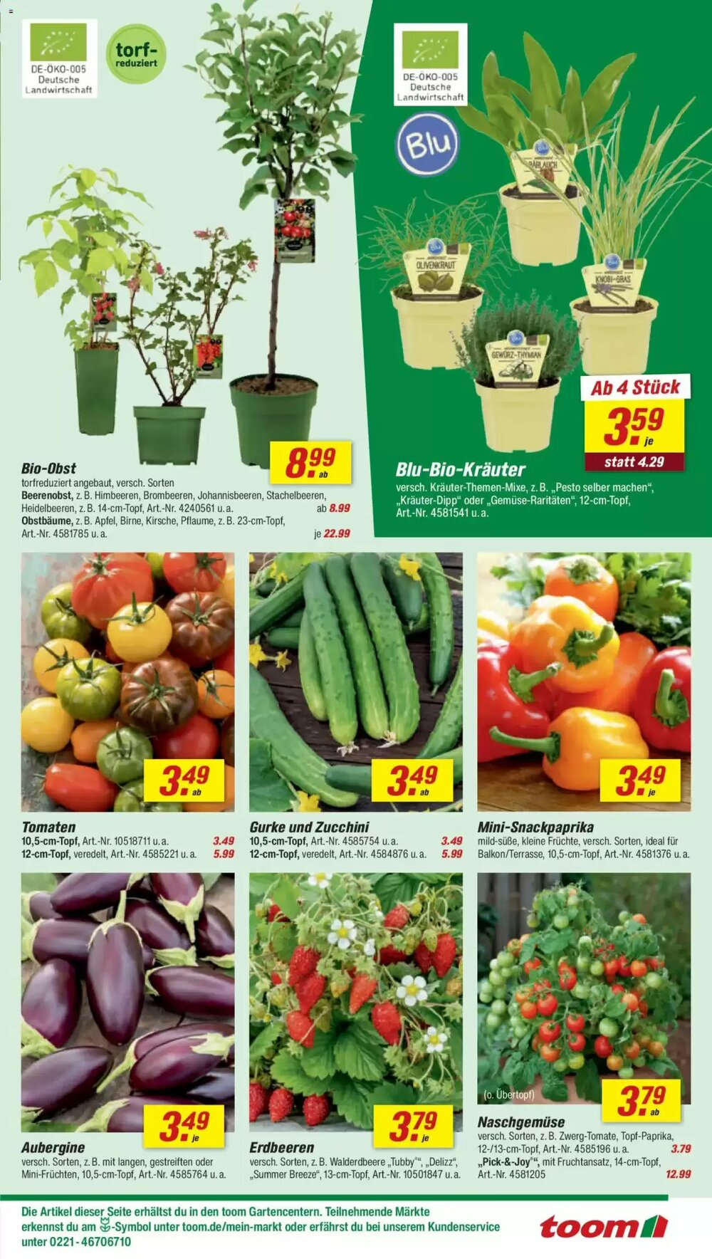 toom Baumarkt Prospekt (ab 11.04.2026) zum Blättern - Seite 3