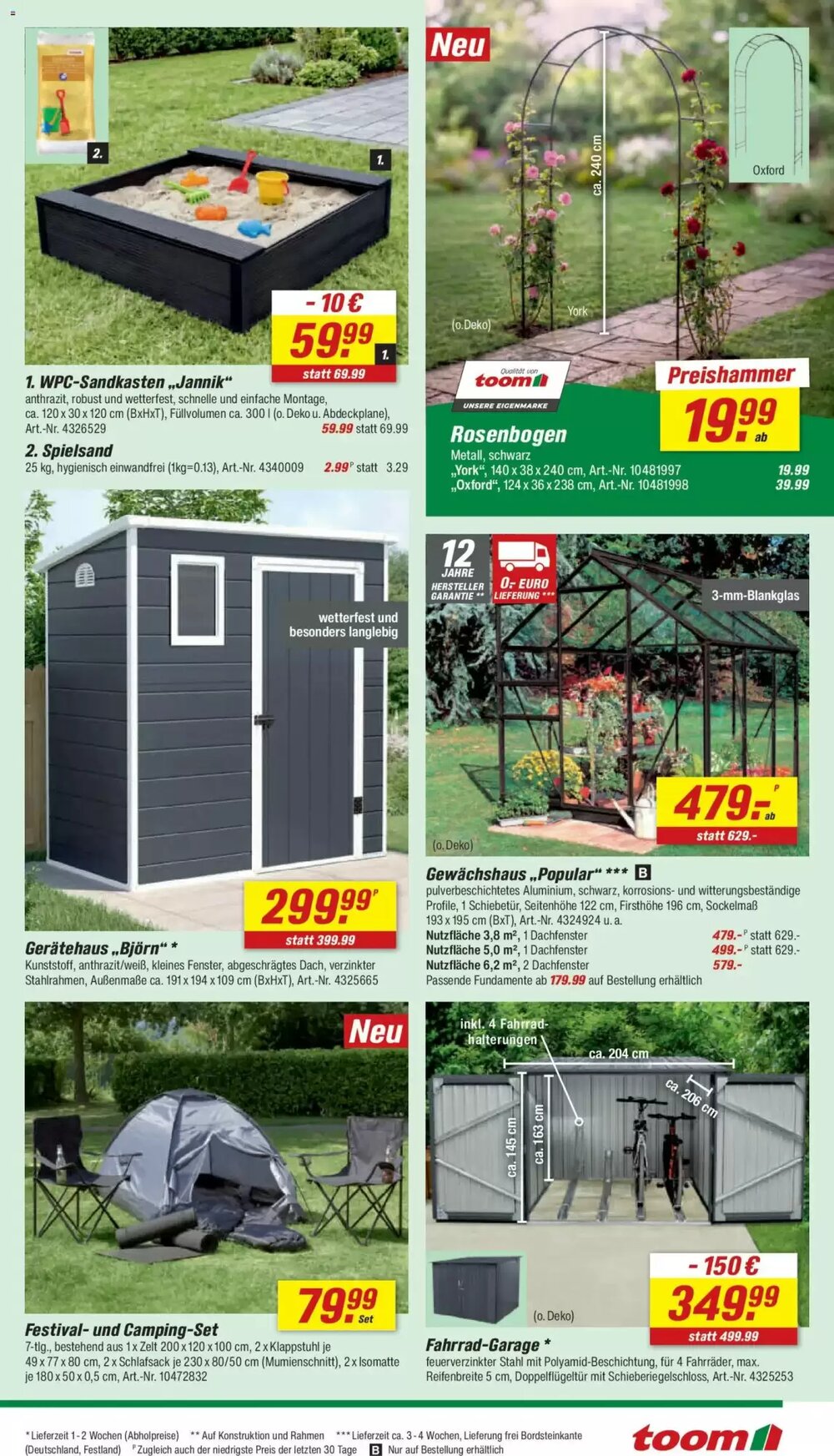 toom Baumarkt Prospekt (ab 11.04.2026) zum Blättern - Seite 9