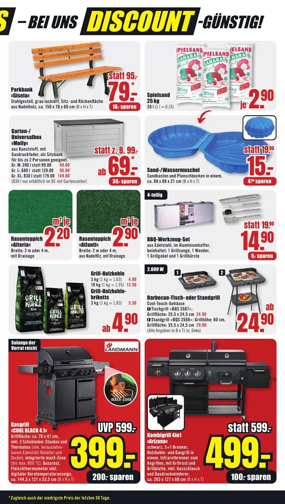 B1 Discount Baumarkt Prospekt (ab 11.04.2026) zum Blättern - Seite 3