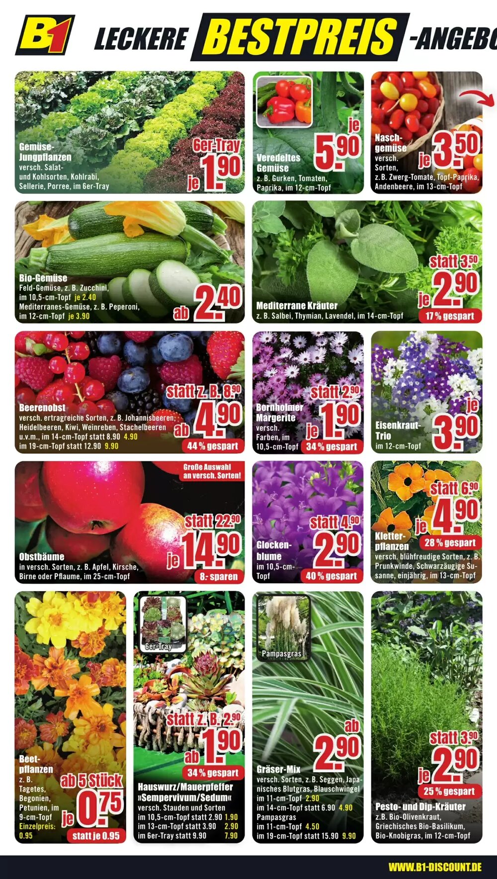 B1 Discount Baumarkt Prospekt (ab 11.04.2026) zum Blättern - Seite 4