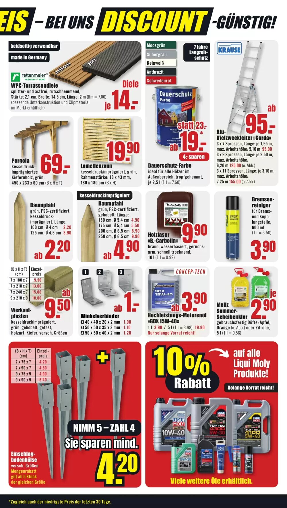B1 Discount Baumarkt Prospekt (ab 11.04.2026) zum Blättern - Seite 9