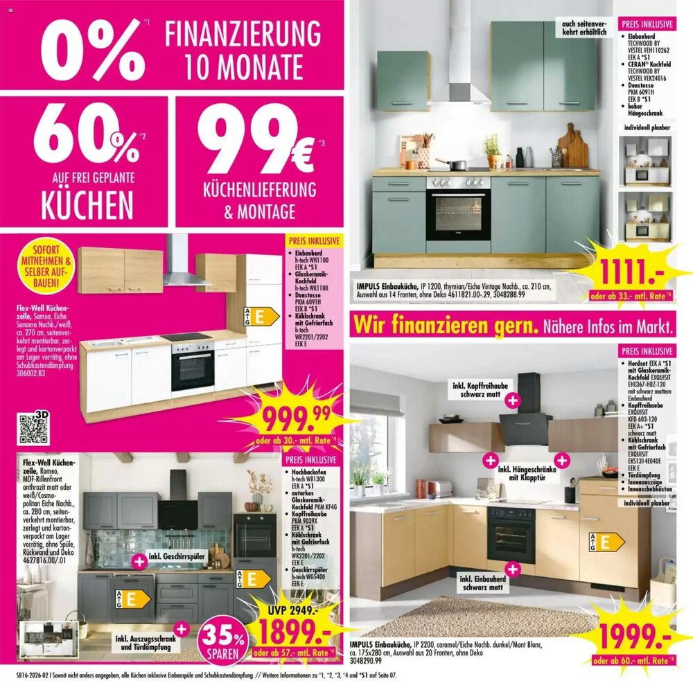 Möbel Boss Prospekt (ab 11.04.2026) zum Blättern - Seite 2