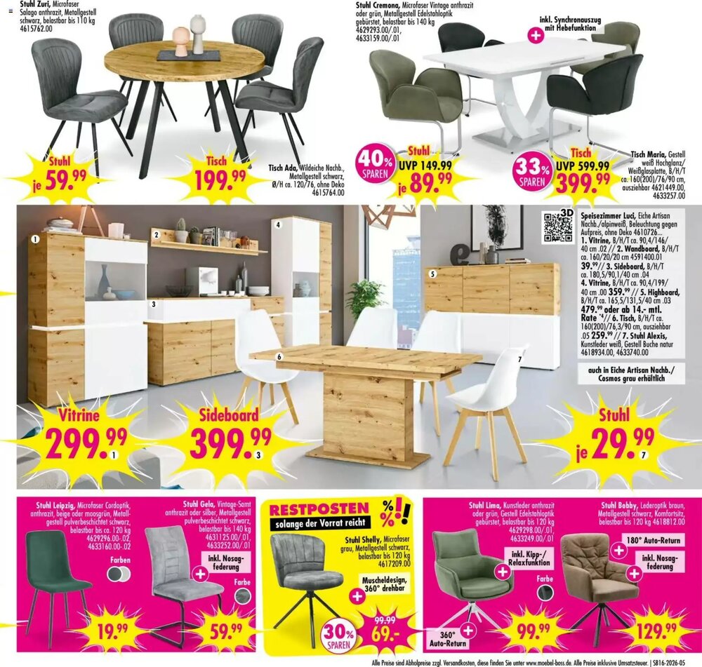 Möbel Boss Prospekt (ab 11.04.2026) zum Blättern - Seite 5