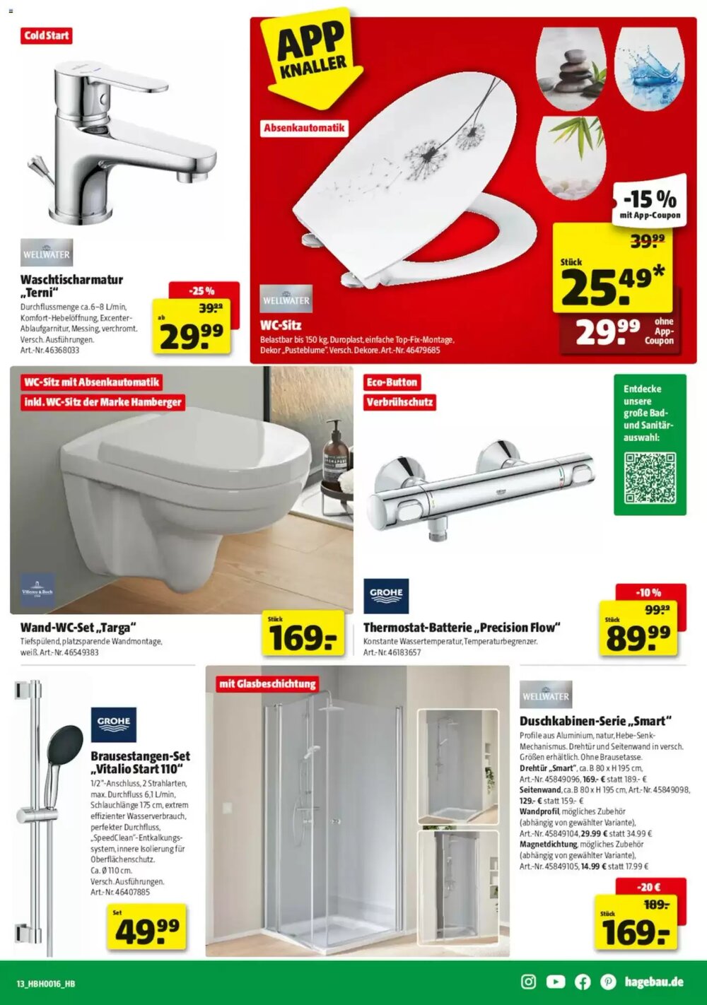 Hagebau Prospekt (ab 11.04.2026) zum Blättern - Seite 13