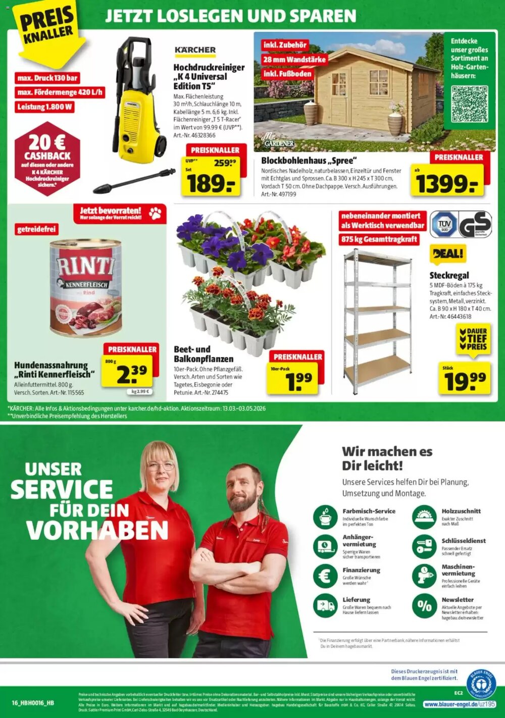 Hagebau Prospekt (ab 11.04.2026) zum Blättern - Seite 16