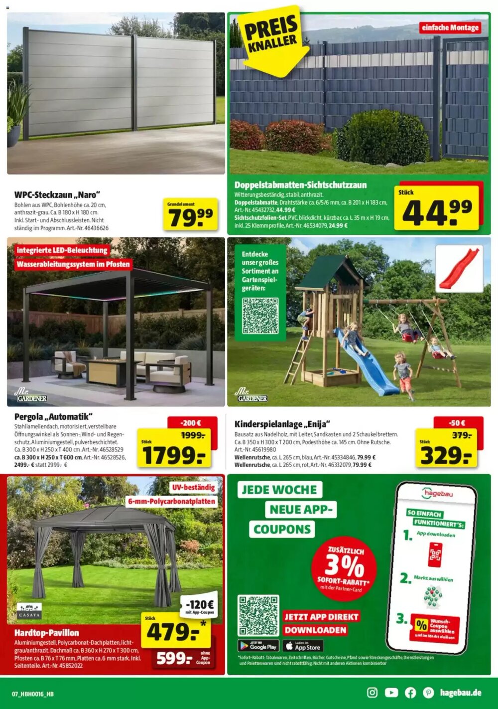 Hagebau Prospekt (ab 11.04.2026) zum Blättern - Seite 7