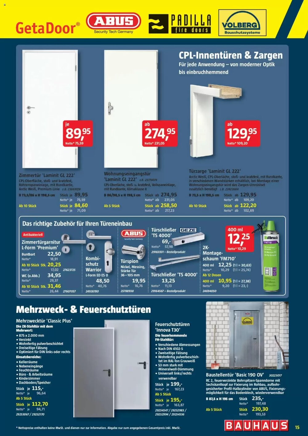 Bauhaus Prospekt (ab 11.04.2026) zum Blättern - Seite 15