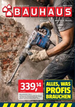 Bauhaus Prospekt (ab 11.04.2026) zum Blättern