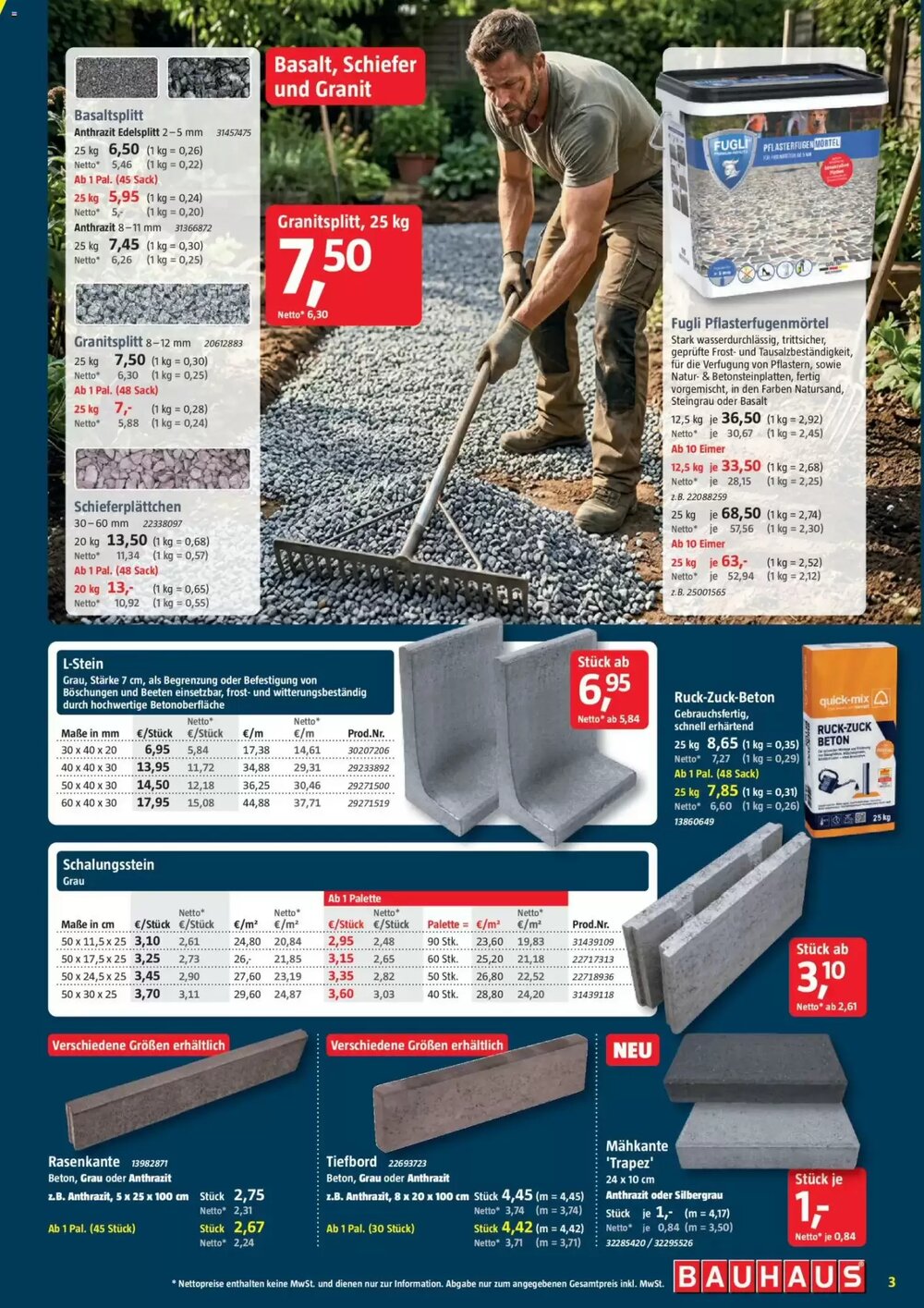 Bauhaus Prospekt (ab 11.04.2026) zum Blättern - Seite 3