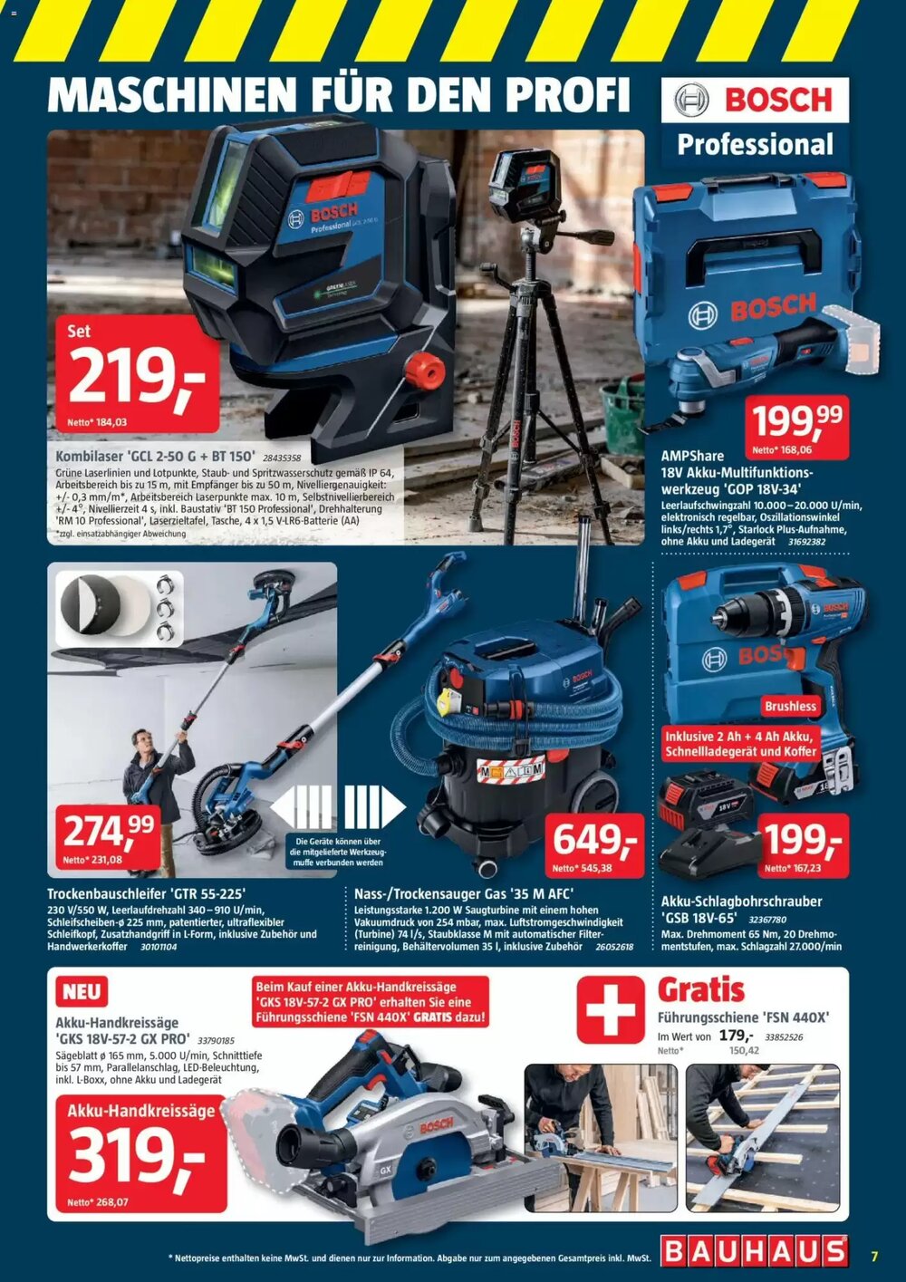 Bauhaus Prospekt (ab 11.04.2026) zum Blättern - Seite 7