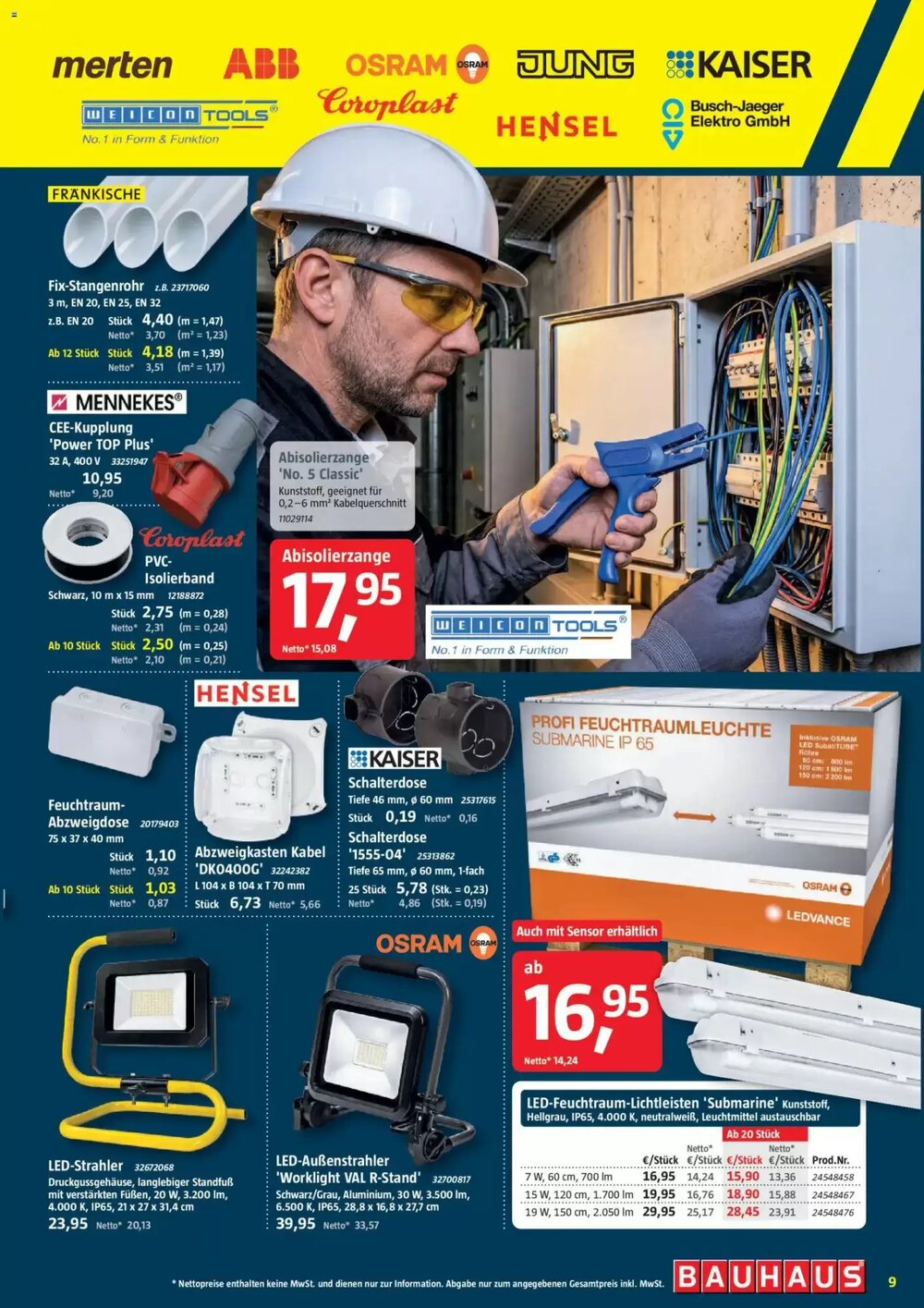 Bauhaus Prospekt (ab 11.04.2026) zum Blättern - Seite 9