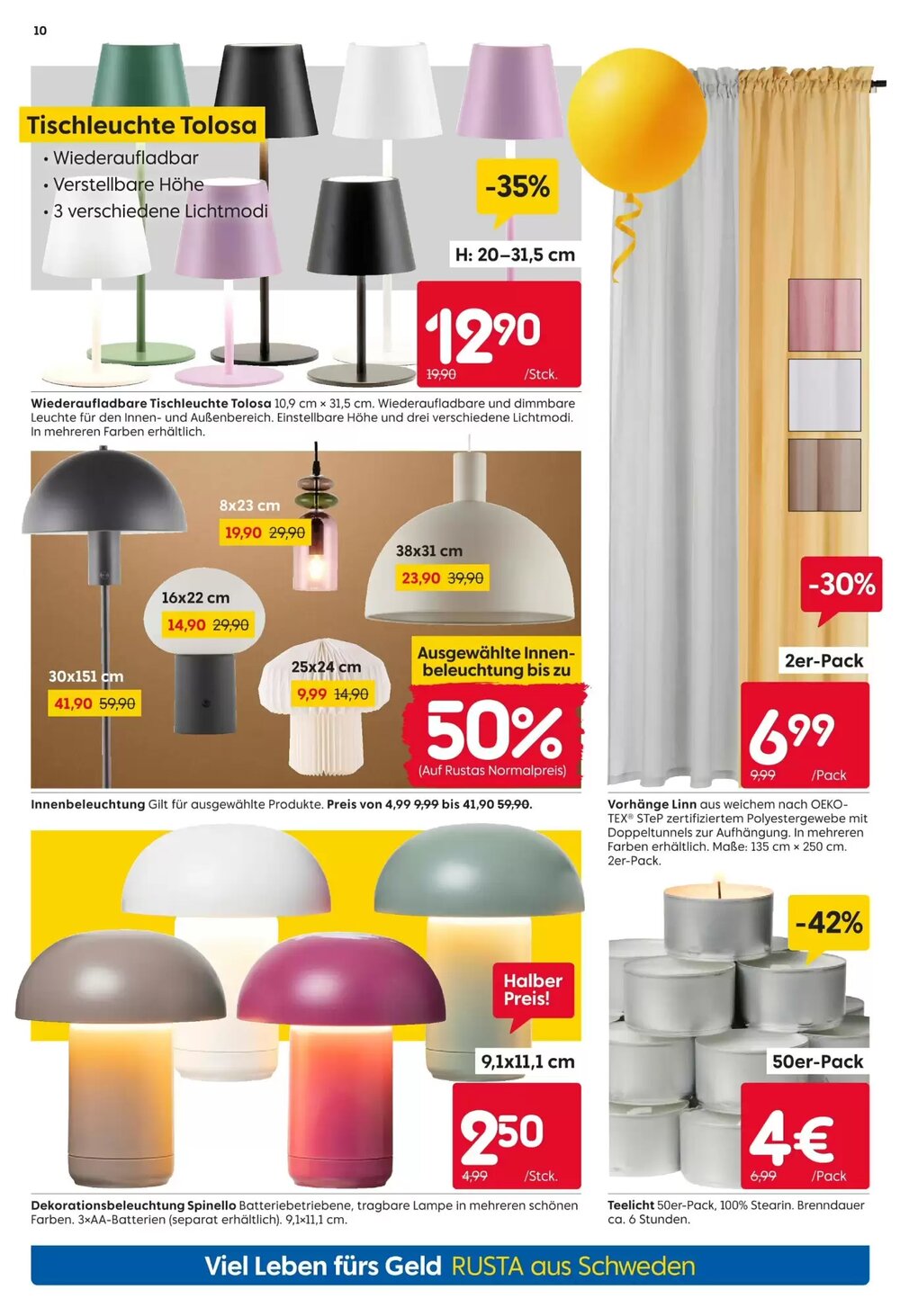 Rusta Prospekt (ab 11.04.2026) zum Blättern - Seite 10